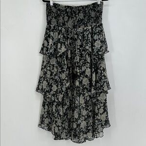 Denim & Supply Ralph Lauren Floral Tiered Maxi Skirt Small